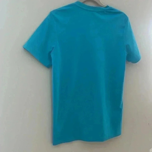 ❤️Host  Picks❤️[YXL]NWOT Adidas Turquoise Logo Shirt- Youth XL or Adult S/M - Picture 3 of 4